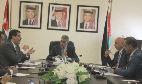 وزير النقل يلتقي المدير التنفيذي لمركز الملك عبدالله الثاني للتميز وزير النقل يلتقي المدير التنفيذي لمركز الملك عبدالله الثاني للتميز