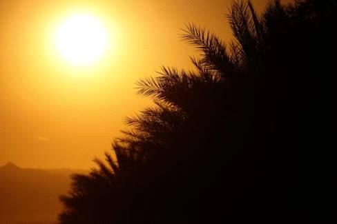 استمرار الكتلة الهوائية الحارة والجافة الاثنين وانحسارها الثلاثاء