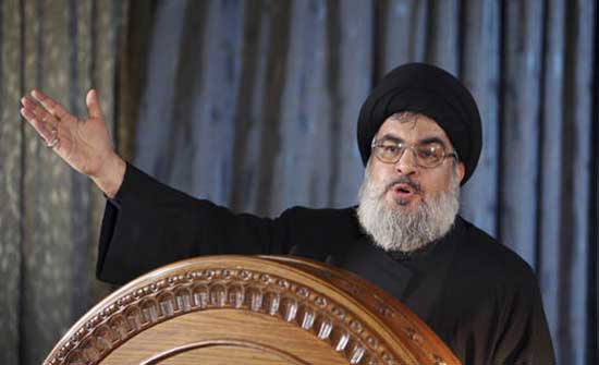 نصر الله: قد نرد على الاحتلال بأي مكان شمال فلسطين المحتلة نصر الله: قد نرد على الاحتلال بأي مكان شمال فلسطين المحتلة