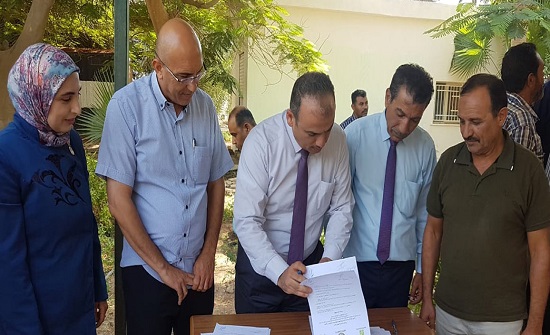 "البحوث الزراعية" يوقع اتفاقيات تعاون مع مزارعي وادي الاردن
