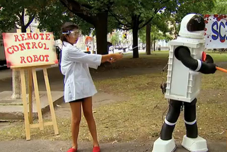 الربوت والغولف