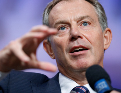 بلير: لن يكون بإمكان إسرائيل تدمير حماس