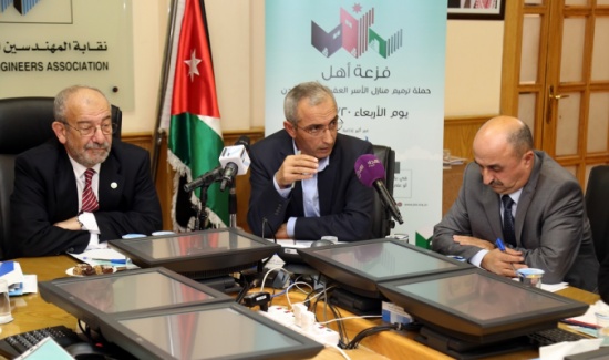 "المهندسين" ترمم 31 منزلا وتطلق حملة فزعة اهل 20 الشهر الجاري