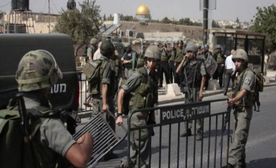 الاحتلال يحوّل مدينة القدس إلى ثكنة عسكرية الاحتلال يحوّل مدينة القدس إلى ثكنة عسكرية