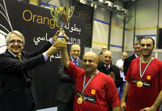 فريق مبيعات الاعمال التجارية يتوج بلقب بطولة "أورنج" الثالثة