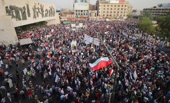 اصابة 6 عراقيين في مظاهرات عارمة بالبصرة