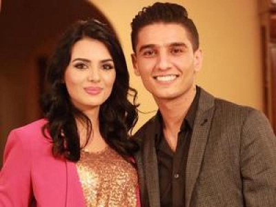 بالفيديو .. ماذا قال محمد عساف عن خطيبته لينا القيشاوي ؟