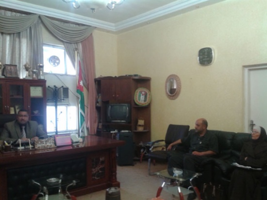 اجتماع في بلدية دير علا لتثبيت الحدود الادارية - صور