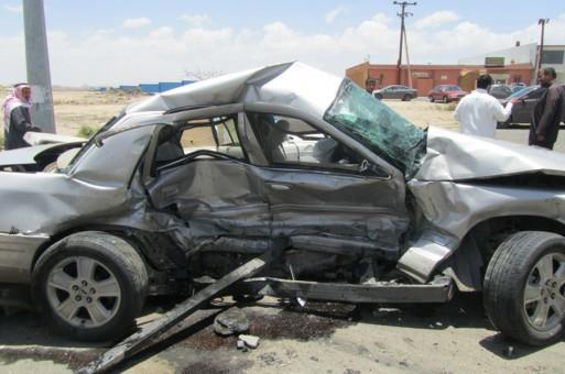 وفاة خمسيني بحادث تصادم مروع بجرش