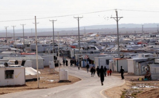 بصمة العين لتوفير مساعدات غذائية للاجئي "الزعتري"