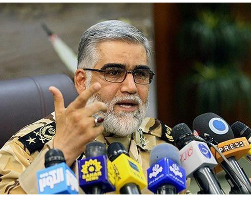 قائد القوات البرية الإيرانية يرجح شن غارات جوية في سوريا والعراق