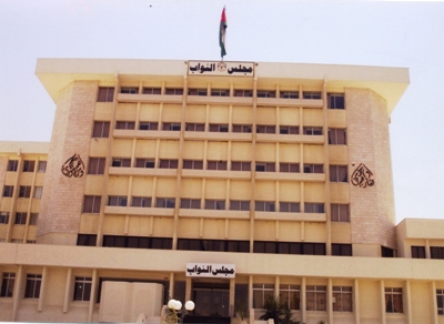 الضلاعين يلتقي معتصمين امام مجلس النواب