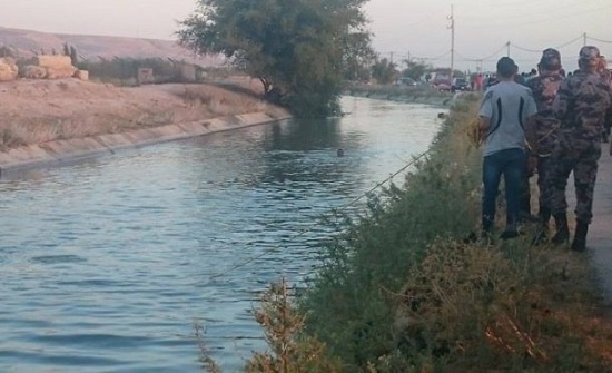 وفاة عشريني في قناة الغور الشرقية