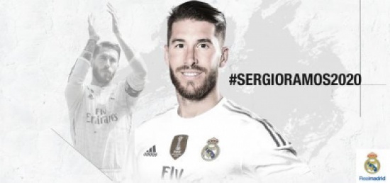 رسمياً ... سيرجيو راموس مدريدي حتى عام 2020
