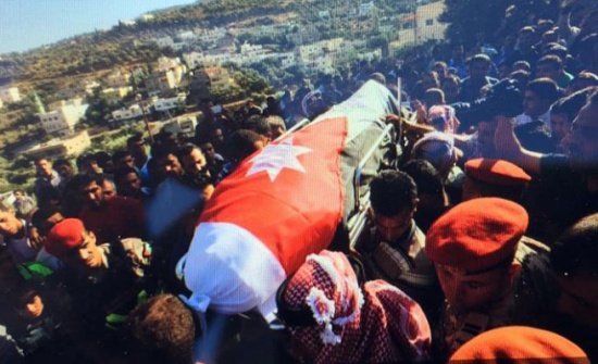 بالصور : تشييع الشهيد بلال الزعبي الى مثواه الاخير في جرش