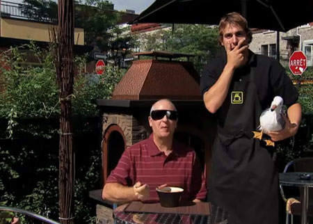 الضرير المسكين والناذل