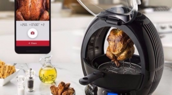 أول مقلاة ذكية تجعلك تطهين على الهواء مباشرة