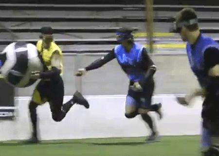 كرة القدم والصعق الكهربائي