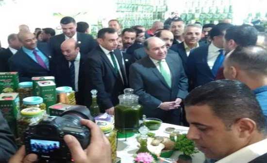 رئيس الوزراء يفتتح فعاليات مهرجان الزيتون في حدائق الحسين