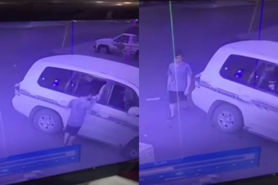 شاهد.. عائلة تسرق محل خضروات وفواكة أثناء وقت الصلاة