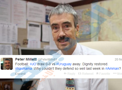 السفير البريطاني : منتخب النشامى استرد كرامته في مباراة الإياب