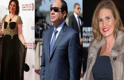 السيسي يصطحب إلهام شاهين و يسرا في رحلته إلى ألمانيا السيسي يصطحب إلهام شاهين و يسرا في رحلته إلى ألمانيا