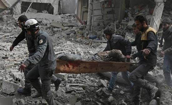 مقتل 900 مدني منذ بدء قصف الغوطة الشرقية