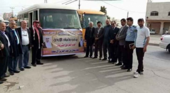 بالصور :مسيرة من الرمثا لعمّان ترحيبًا بالملك سلمان