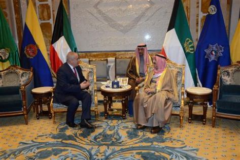 جودة ينقل دعوة الملك لأمير دولة الكويت لحضور القمة العربية