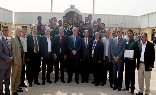 تخريج الدفعة الأولى من متدربي مركز التميز الأردني الألماني تخريج الدفعة الأولى من متدربي مركز التميز الأردني الألماني
