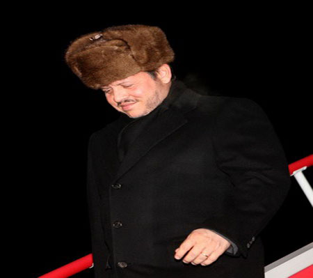 الملك يصل إلى موسكو