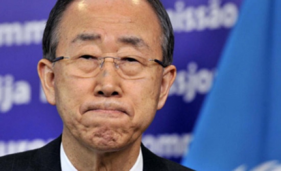 كي مون يدين الهجوم الإرهابي ويتضامن مع الأردن