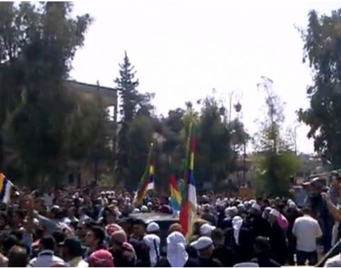 بالفيديو: دروز السويداء يتظاهرون ضد النظام السوري