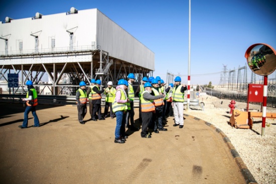 "العلمية الكهربائية" في "المهندسين تزور محطة التوليد