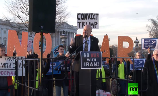 بالفيديو : مسيرات في واشنطن ونيويورك وسيئول احتجاجا على الحرب ضد إيران