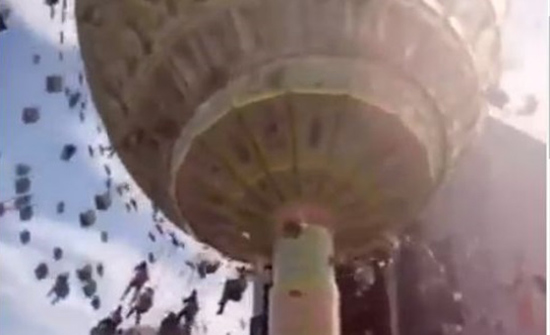 بالفيديو: شاهد.. أغرب ملاهي في العالم