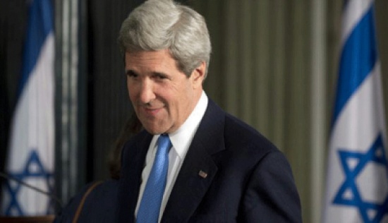 كيرى يرحب بتكليف "الحمد الله" تشكيل الحكومة الفلسطينية الجديدة