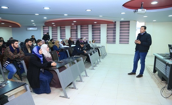 الجرائم الإلكترونية في الأردن محاضرة في " تمريض الاردنية "