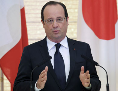 هولاند يطالب بالافراج الفوري عن صحافيين فرنسيين فقدا في سوريا هولاند يطالب بالافراج الفوري عن صحافيين فرنسيين فقدا في سوريا