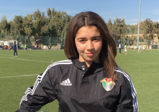 نور أبو كشك .. جديد منتخب الناشئات الأردني لكرة القدم