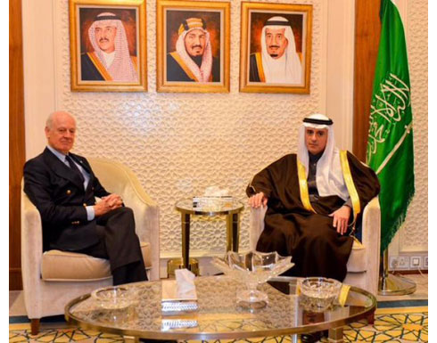 الجبير: المملكة ستواصل دعمها العسكري والسياسي والاقتصادي للشعب السوري الجبير: المملكة ستواصل دعمها العسكري والسياسي والاقتصادي للشعب السوري