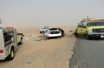 وفاة أردني بحادث سير في السعودية وفاة أردني بحادث سير في السعودية
