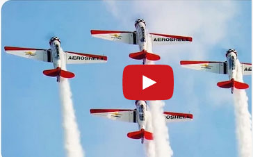 استعراض بمشاركة سلاح الجو الأمريكي ودراجات تحلق أعلى من الطائرات!