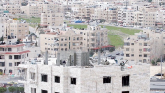 تراجع مساحة الابنية السكنية المرخصة منذ بداية العام 10 %