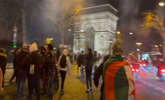 شرطة باريس تغلق الشانزليزيه تحسبا لنهائي كأس العرب