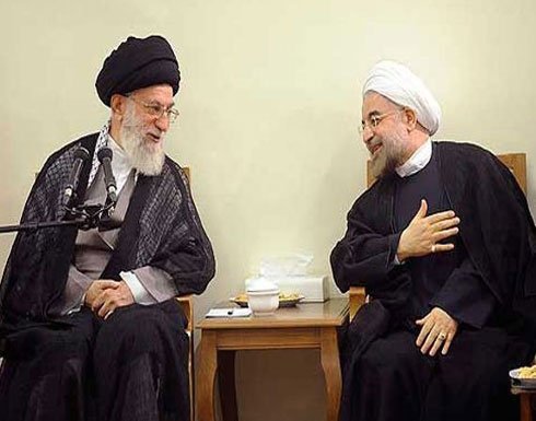 عمق الشرخ في رأس نظام الملالي بين روحاني والخامنئي