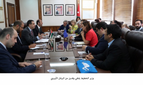 وزير التخطيط يلتقي وفدين من البرلمان الأوروبي وزير التخطيط يلتقي وفدين من البرلمان الأوروبي
