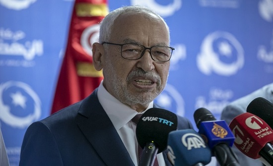 الغنوشي: حل "النهضة" ليس قانونيا ولا من مصلحة سعيّد الغنوشي: حل "النهضة" ليس قانونيا ولا من مصلحة سعيّد