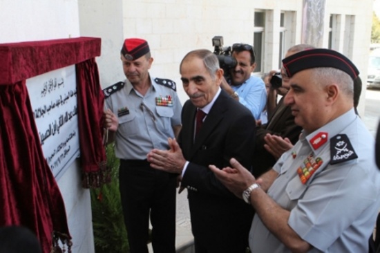 وزير الداخلية يفتتح مديرية دفاع مدني شرق اربد