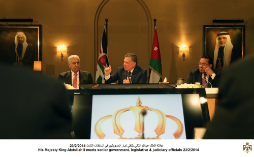 بالصور .. الملك : سنعلن أسماء مروجي " الوطن البديل " في الأردن بالصور .. الملك : سنعلن أسماء مروجي " الوطن البديل " في الأردن